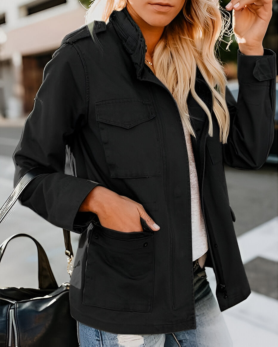 Women’s Lightweight Casual Jacket | Long Sleeve Stylish