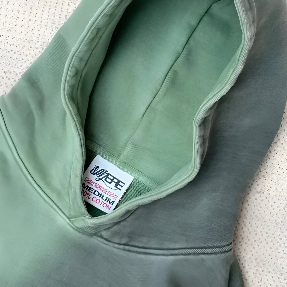 Men’s Oversized Graphic Hoodie – Long Sleeve Pullover