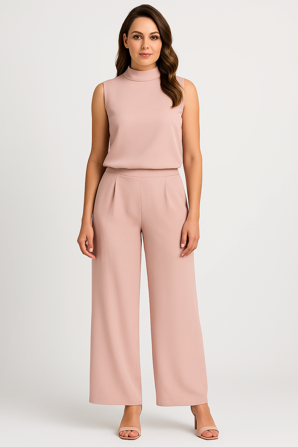 Women’s Summer Two Piece Set | Sleeveless, Wide Leg
