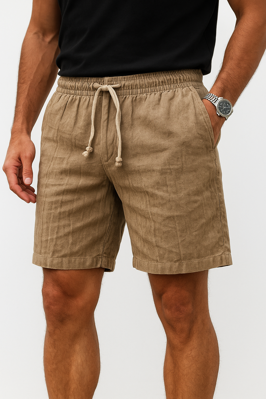 Men’s Summer Casual Shorts | Drawstring, Lightweight