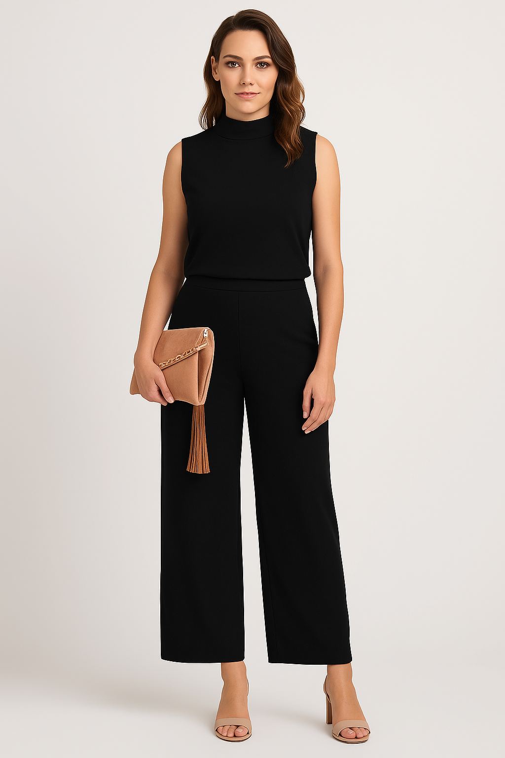 Women’s Summer Two Piece Set | Sleeveless, Wide Leg