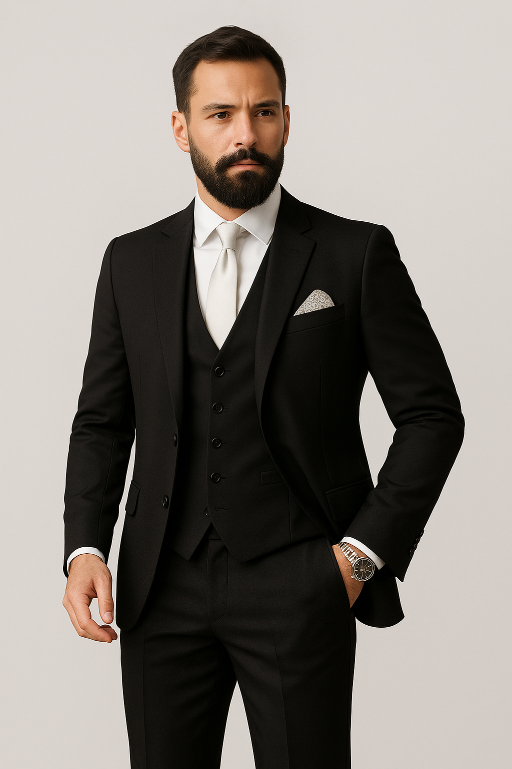 Men’s Formal Two Piece Set | Trouser and Top, Elegant
