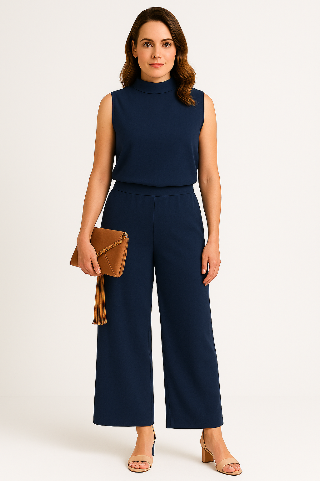 Women’s Summer Two Piece Set | Sleeveless, Wide Leg