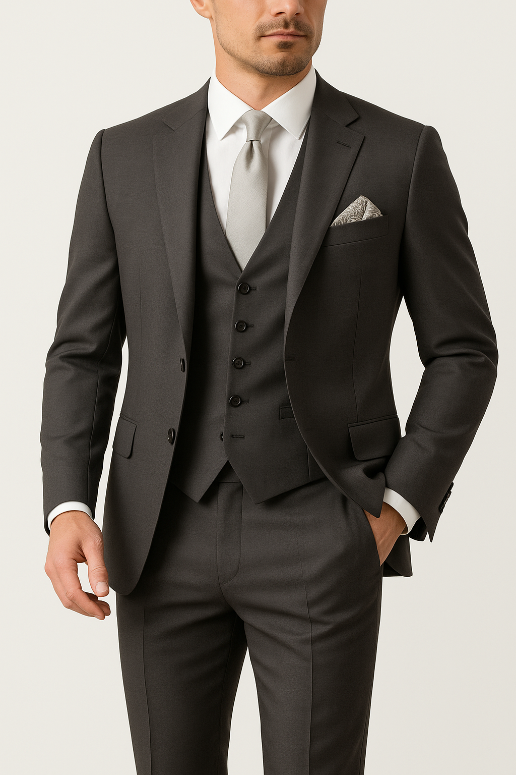 Men’s Formal Two Piece Set | Trouser and Top, Elegant