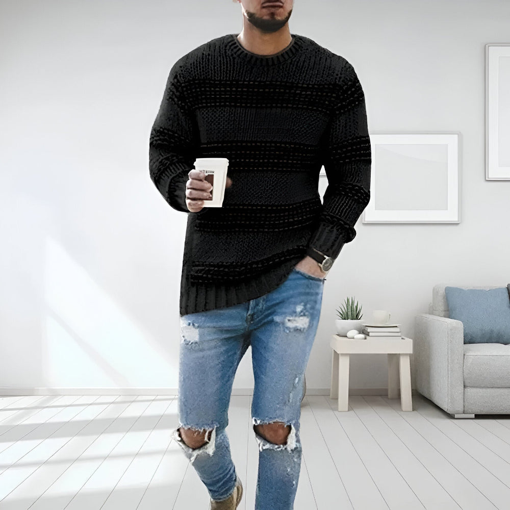 Men's Sweater Soft Knit Jumper Comfortable Stylish Wear 7