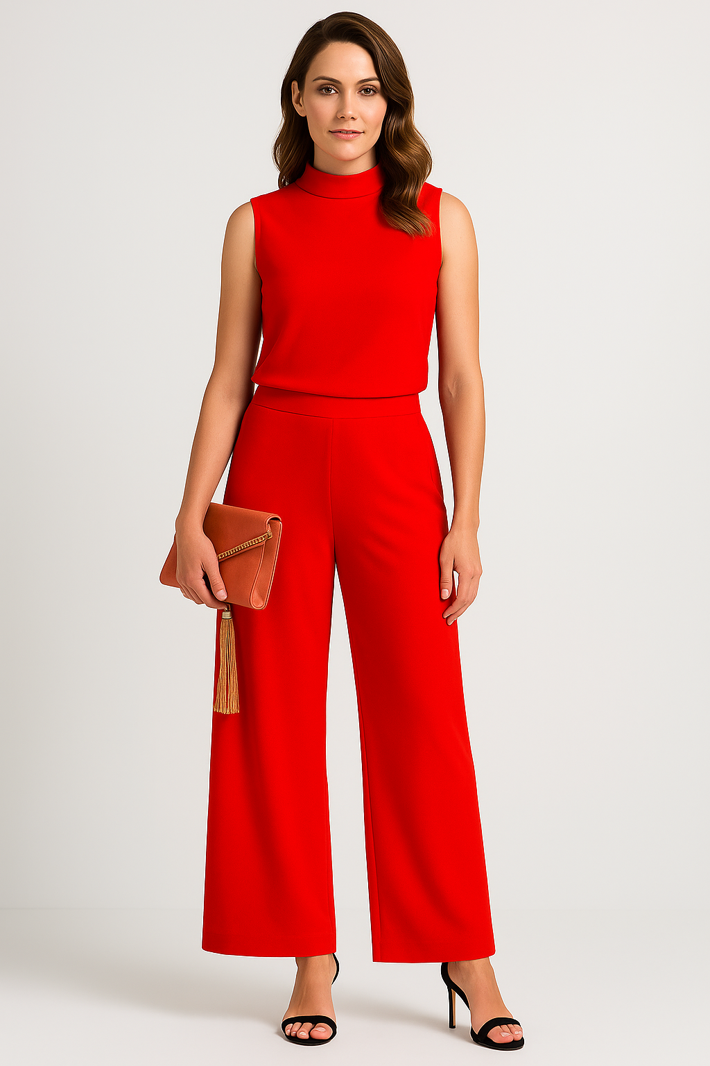 Women’s Summer Two Piece Set | Sleeveless, Wide Leg
