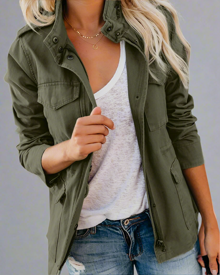 Casual Women's Denim Jacket for Everyday Style - Image 3