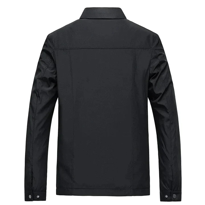 Men’s Lightweight Casual Harrington Jacket | Zip Closure Lined