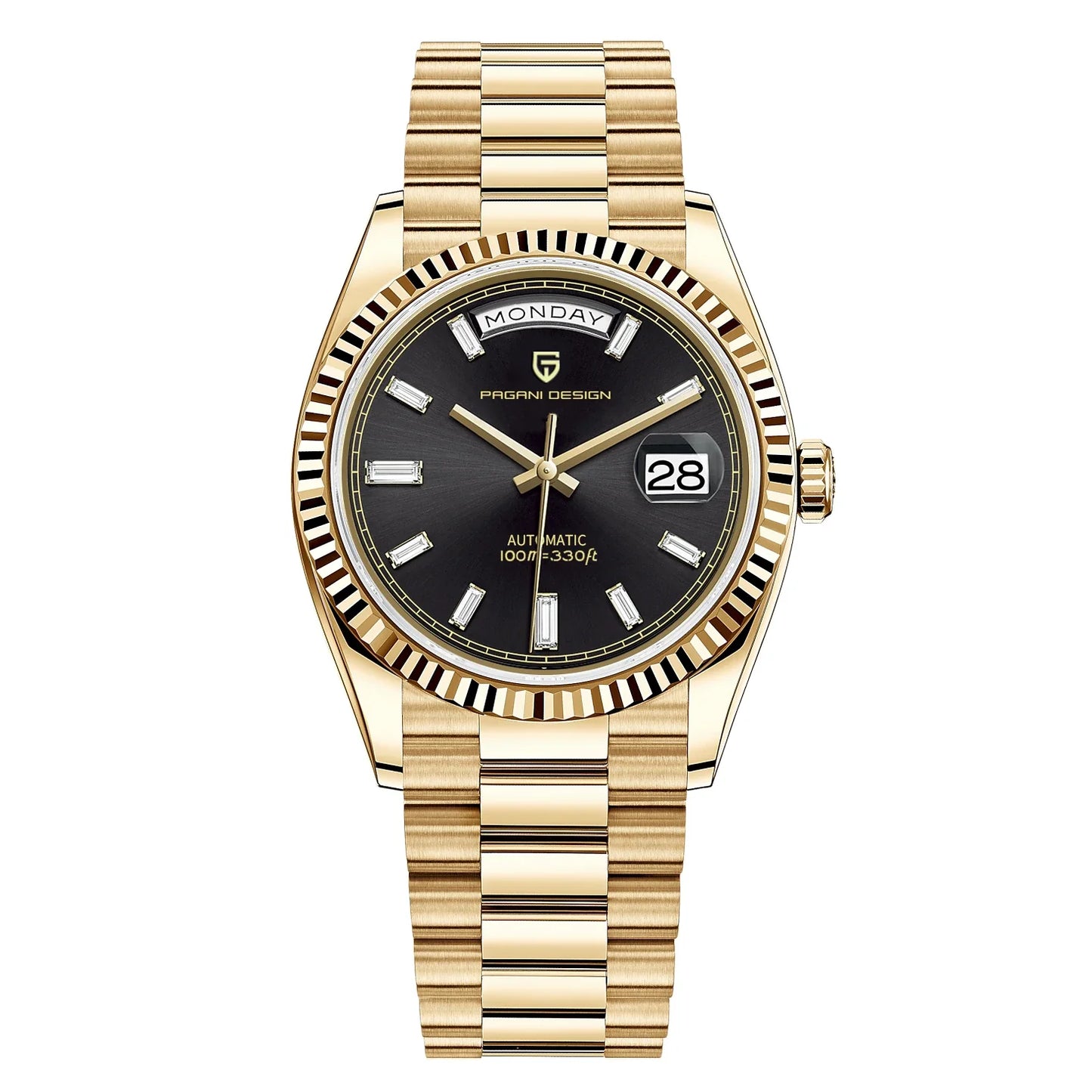 Men’s Classic Automatic Stainless Steel Watch | Day Date