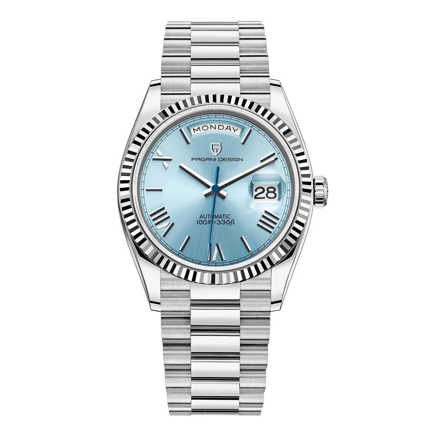 Men’s Classic Automatic Stainless Steel Watch | Day Date