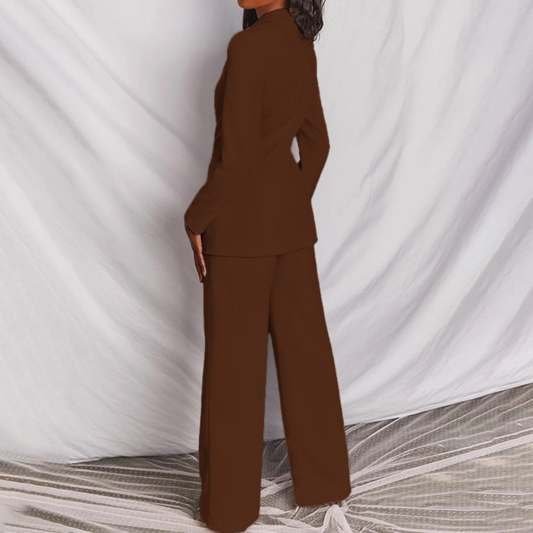 Eleganter Blazer und Hosenset - Image 10