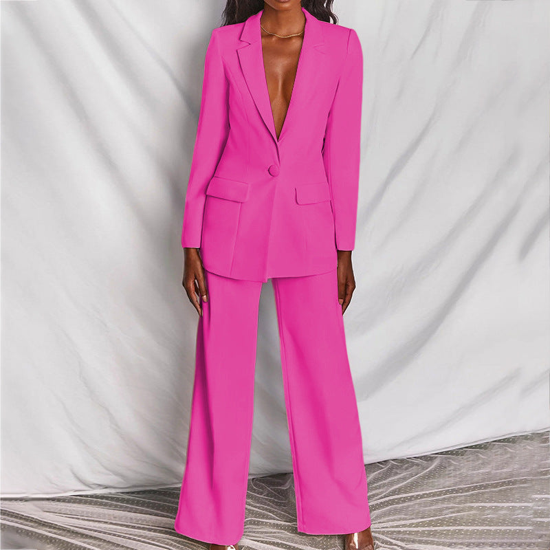 Eleganter Blazer und Hosenset - Image 15