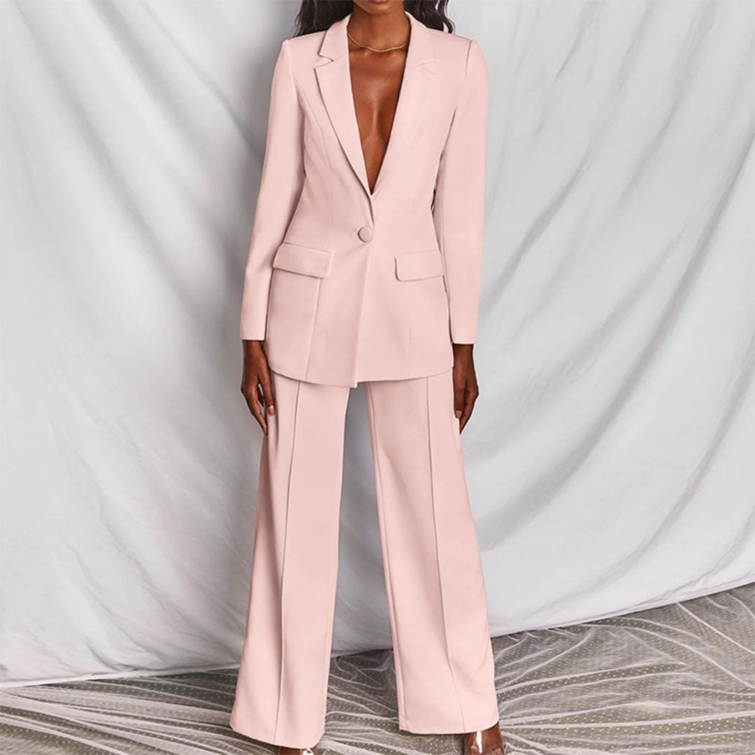 Eleganter Blazer und Hosenset - Image 5