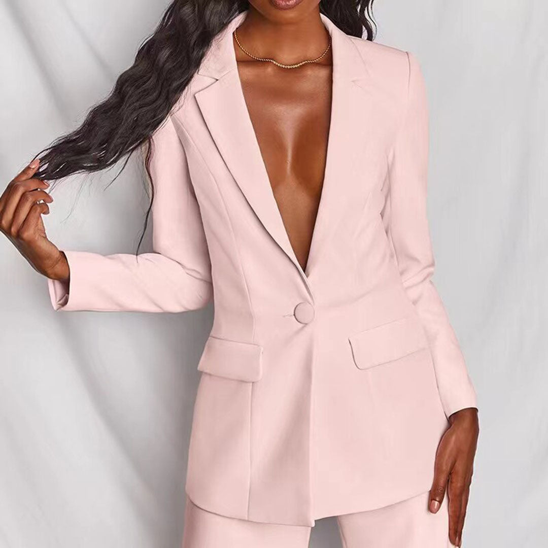 Eleganter Blazer und Hosenset - Image 8