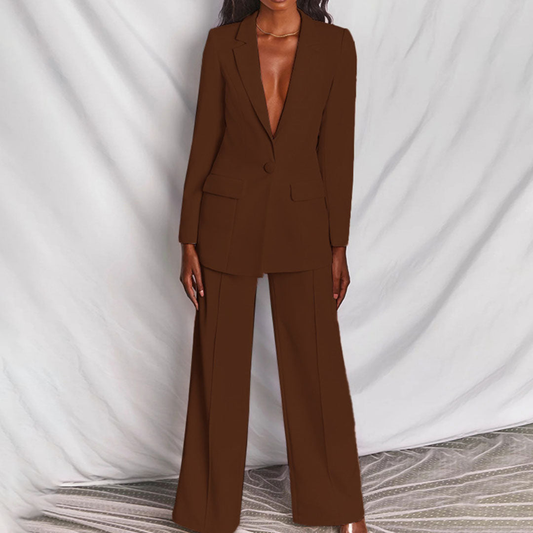 Eleganter Blazer und Hosenset - Image 9