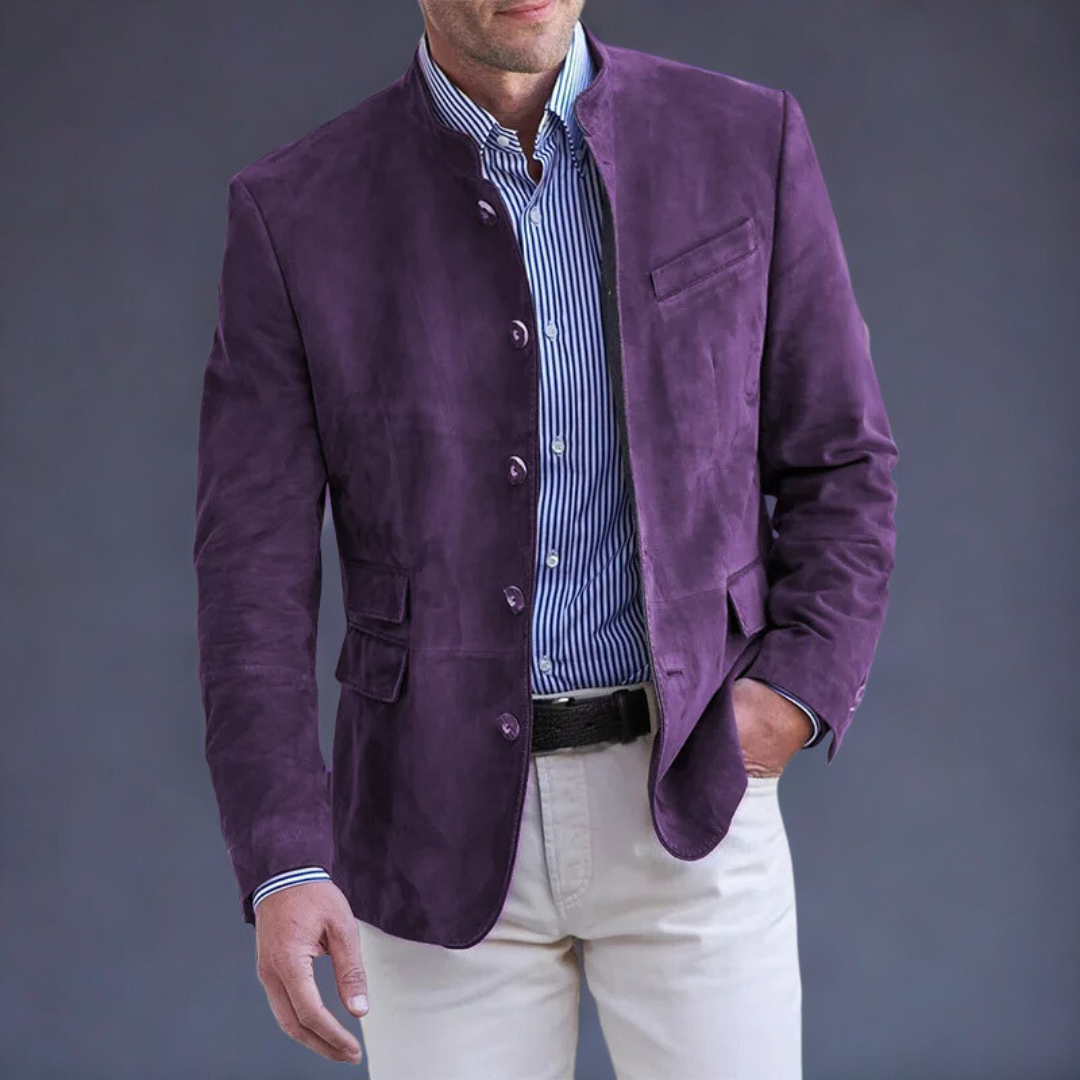 Men's Slim Fit Knit Cardigan Jacket | Long Casual Sweater