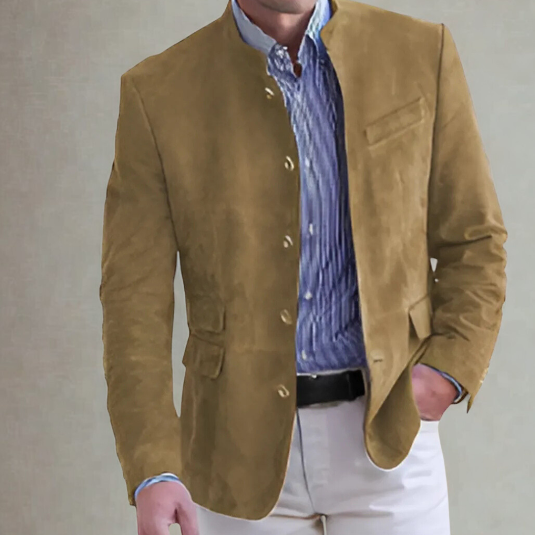 Men's Slim Fit Knit Cardigan Jacket | Long Casual Sweater