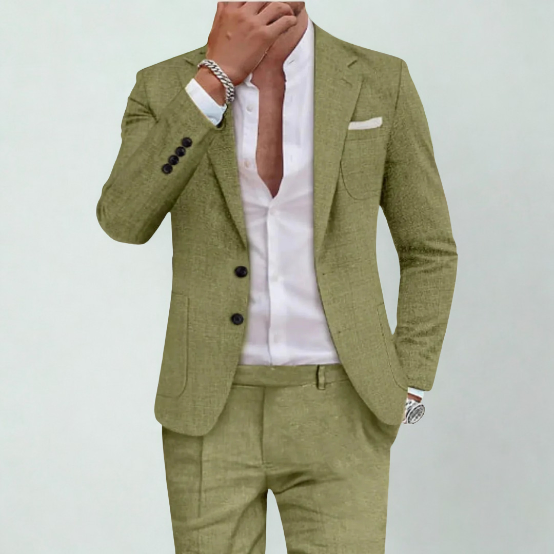 Men's Lightweight Summer Suit | Slim Fit Formal Blazer