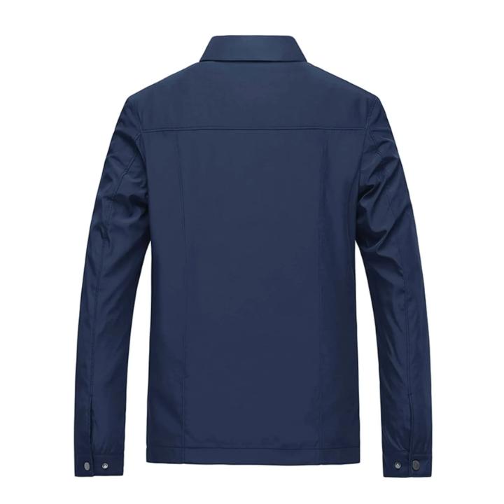 Men’s Lightweight Casual Harrington Jacket | Zip Closure Lined