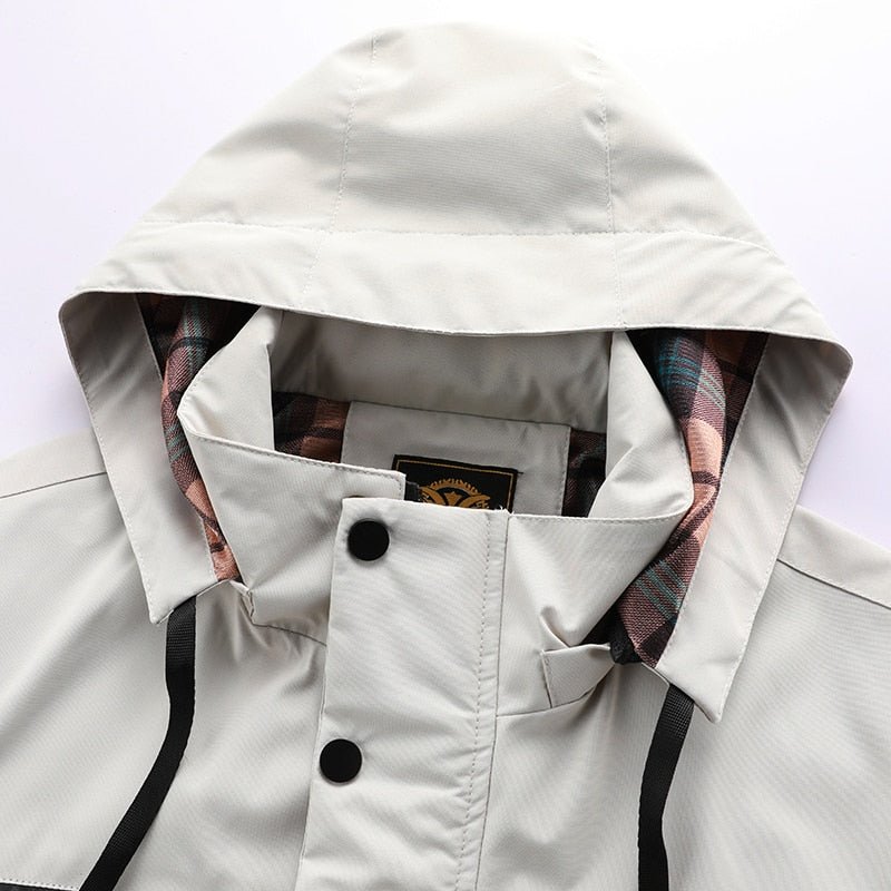 Men’s Waterproof Hooded Winter Parka Jacket | Warm Utility