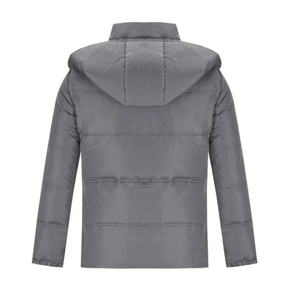 Men's Warm Waterproof Winter Puffer Jacket | Hooded Insulated