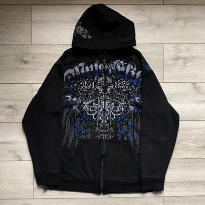 Men’s Oversized Graphic Hoodie – Long Sleeve Pullover