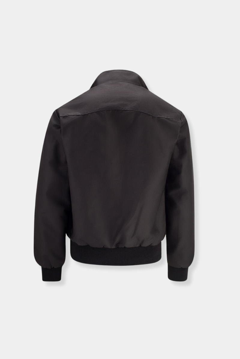 Men’s Lightweight Harrington Jacket | Casual Zip Up Plaid Lining