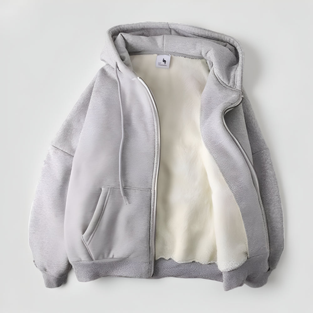 Men’s Oversized Graphic Hoodie – Long Sleeve Pullover