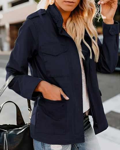 Women’s Lightweight Casual Jacket | Long Sleeve Stylish