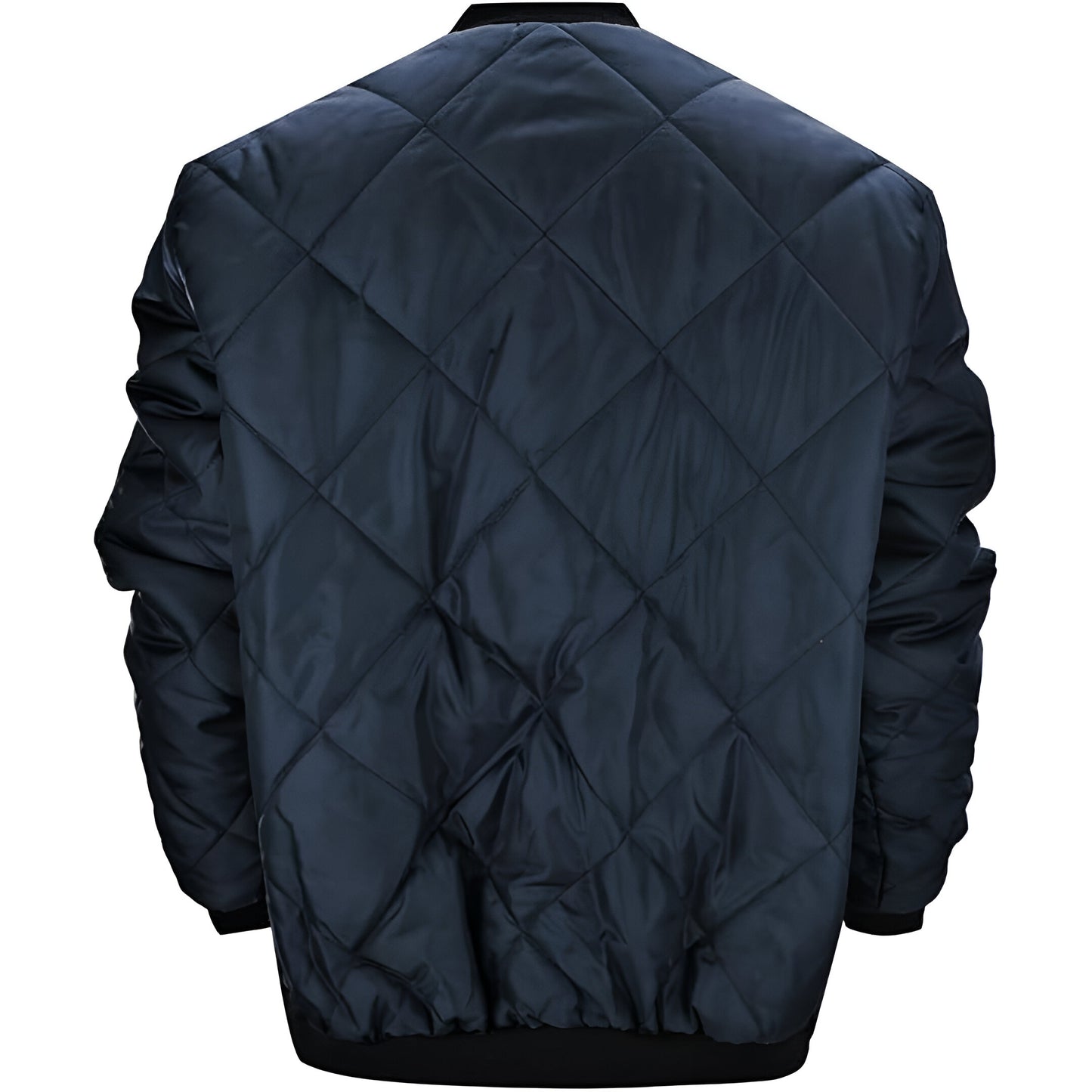 Men’s Quilted Bomber Jacket | Casual Lightweight Zip Up