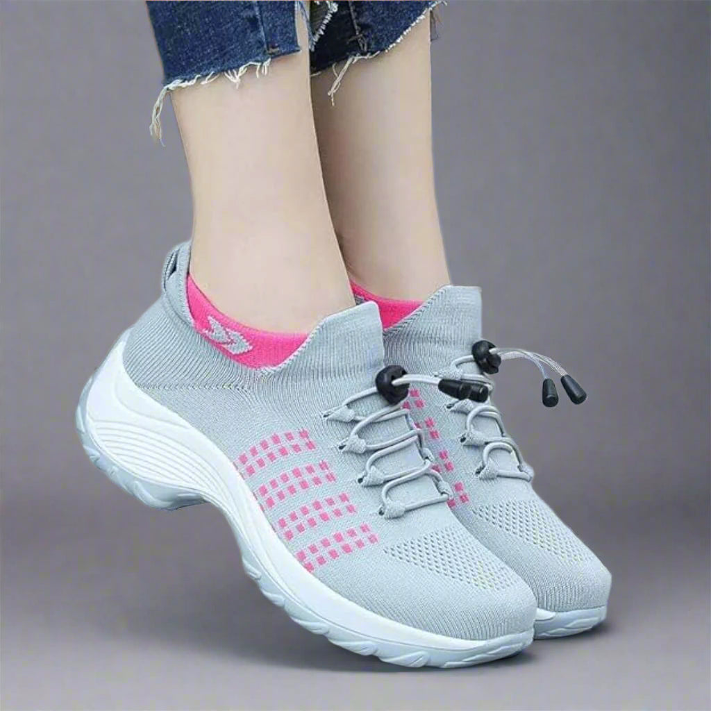 Women Comfortable Orthopedic Walking Shoes | Slip On, Breathable