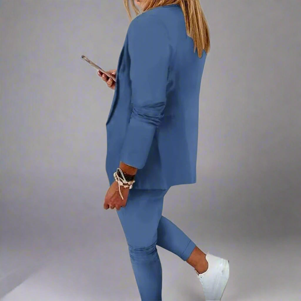 Women’s Casual Suit Set | Stylish Blazer Two Piece
