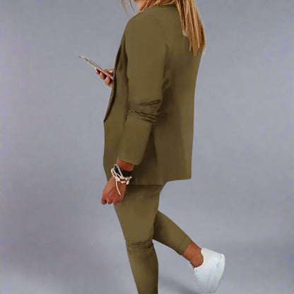 Women’s Casual Suit Set | Stylish Blazer Two Piece