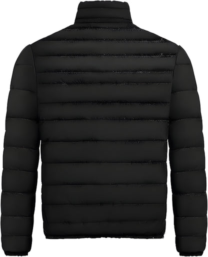 Men’s Lightweight Quilted Puffer Jacket | Warm Casual Winter