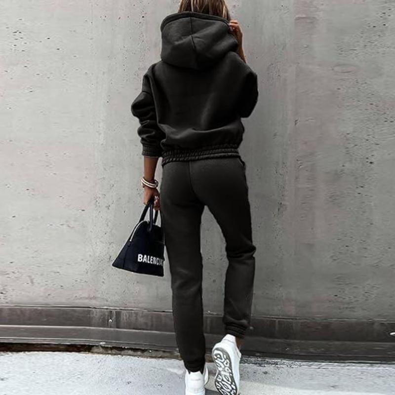 Women's Casual Loungewear Tracksuit Set | Comfy Oversized Joggers