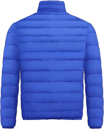 Men’s Lightweight Quilted Puffer Jacket | Warm Casual Winter