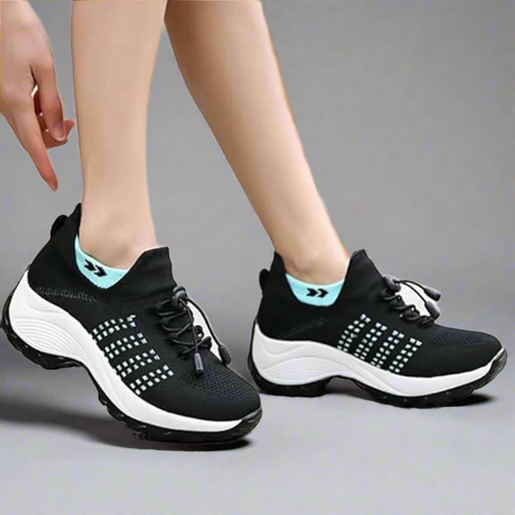 Women Comfortable Orthopedic Walking Shoes | Slip On, Breathable