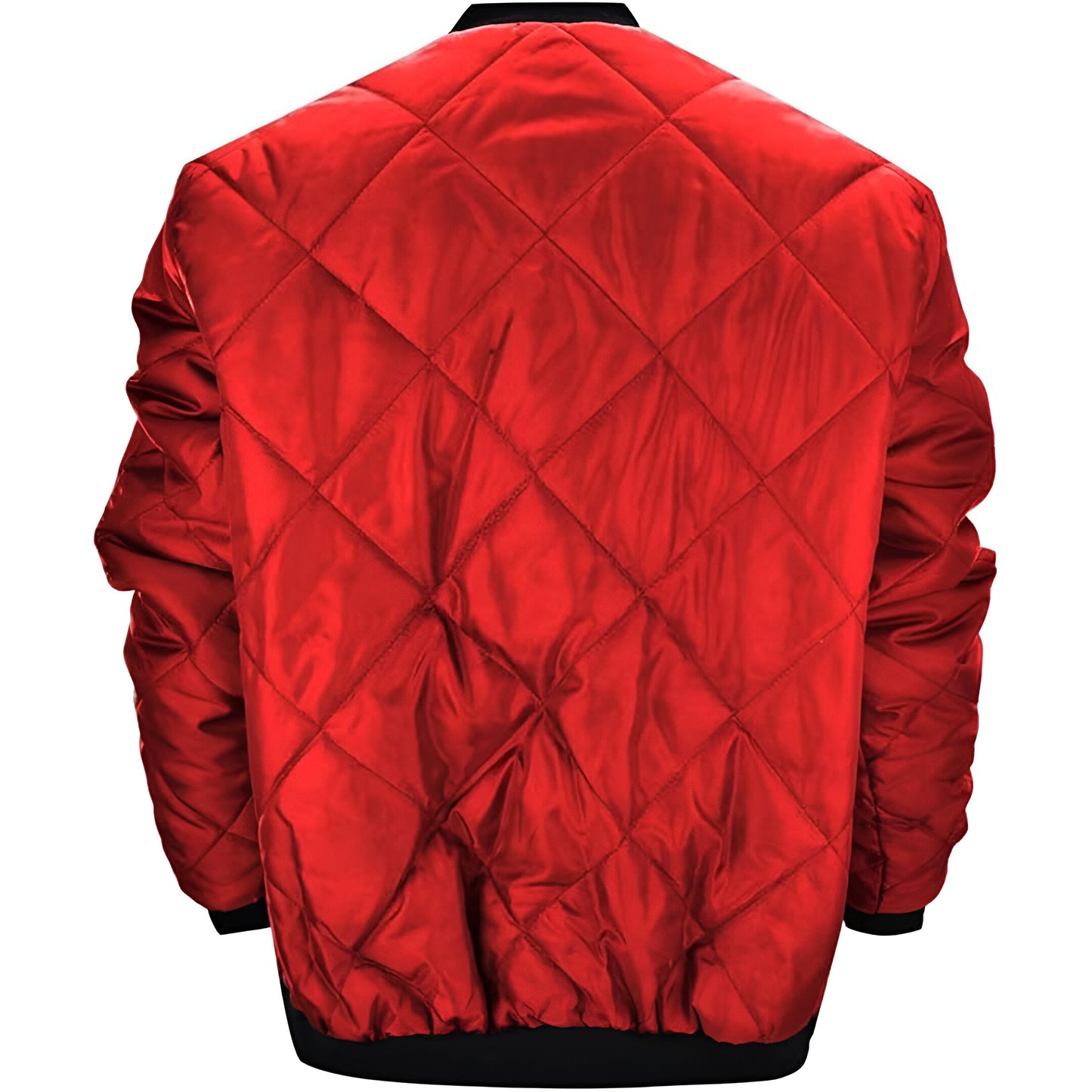 Men’s Quilted Bomber Jacket | Casual Lightweight Zip Up