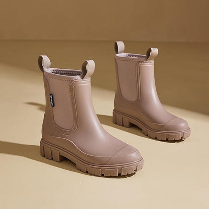 Women's Waterproof Ankle Boots -  Short Rubber Wellies
