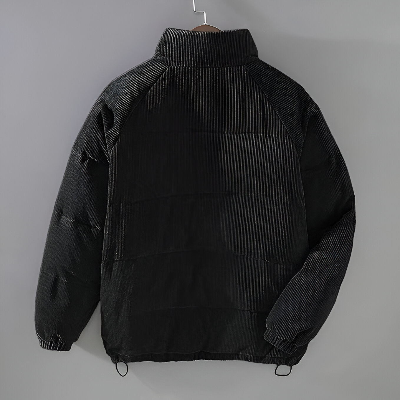 Men’s Corduroy Padded Jacket | Warm Quilted Casual Zip Up