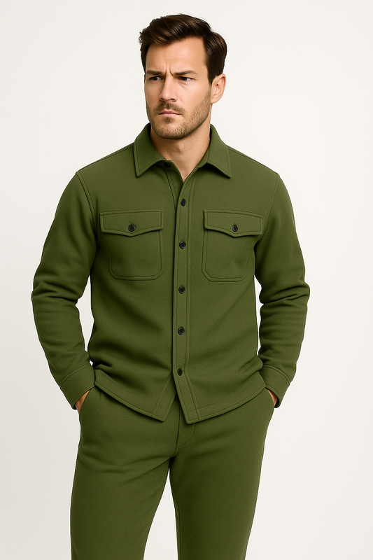 Men’s Two Piece Fall Set | Pants and Top, Casual
