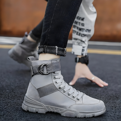 Men's Urban High Ankle Boots - Platform Sneakers