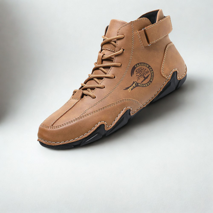 Men's Winter Hiking Boots - Comfortable Lace-Up Ankle