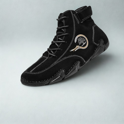 Men's Winter Hiking Boots - Comfortable Lace-Up Ankle