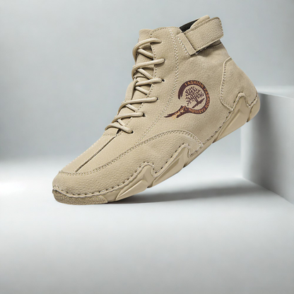 Men's Winter Hiking Boots - Comfortable Lace-Up Ankle