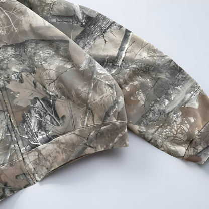 Men’s Oversized Camo Hoodie – Long Sleeve Streetwear