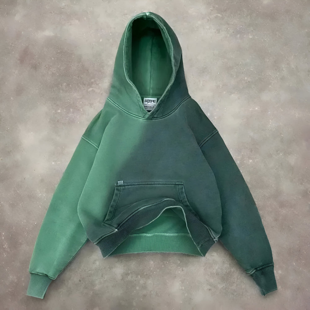 Men’s Oversized Graphic Hoodie – Long Sleeve Pullover