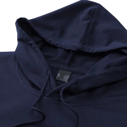 Men's Casual Fleece Tracksuit Set - Hooded Long Sleeve