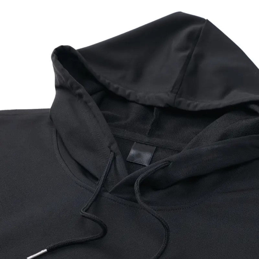 Men's Casual Fleece Tracksuit Set - Hooded Long Sleeve