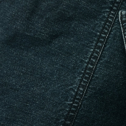 Men's Denim Jacket Casual Stand Collar Vintage Outerwear 5